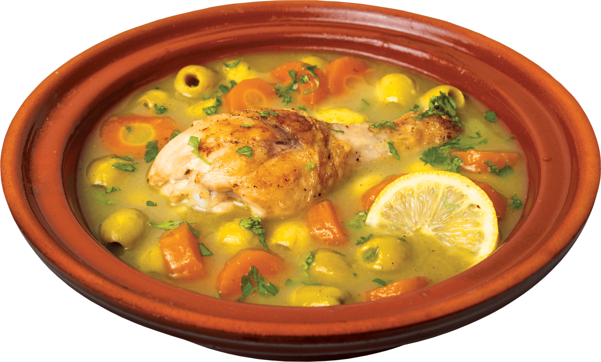 Tajine de Poulet aux Olives